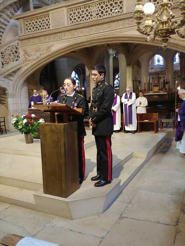 X-mémorial 2025: Lecture des noms des camarades décédés